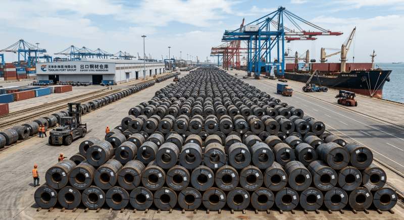 Global Steel Market Risks: China Inventory, Freight & Tariffs